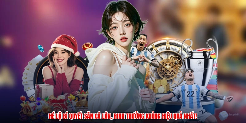 Hé lộ bí quyết săn cá lớn, rinh thưởng khủng hiệu quả nhất!