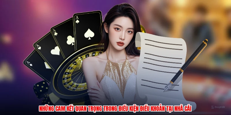 Những cam kết quan trọng trong điều kiện điều khoản tại nhà cái